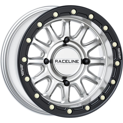 Raceline Wheel - Alpha - Front/Rear - Hyper Silver/With Black Ring [MPN: A14SB-57037+10]_1525047
