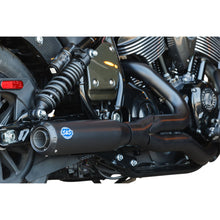 S&S Cycle 2-into-1 Qualifier Exhaust System - Guardian Black for Indian Chief 550-1118_1524727