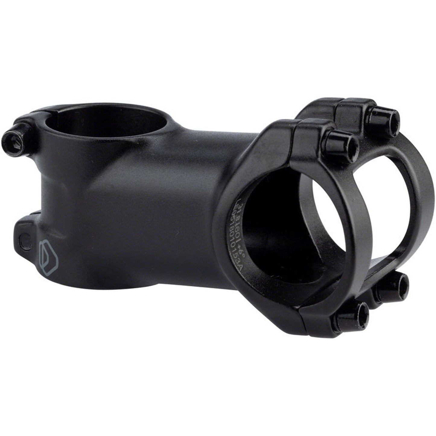 MSW 6 Stem - 60mm, 31.8 Clamp, +/-6, 1 1/8", Aluminum, Black [MPN: DA-205]_1931872