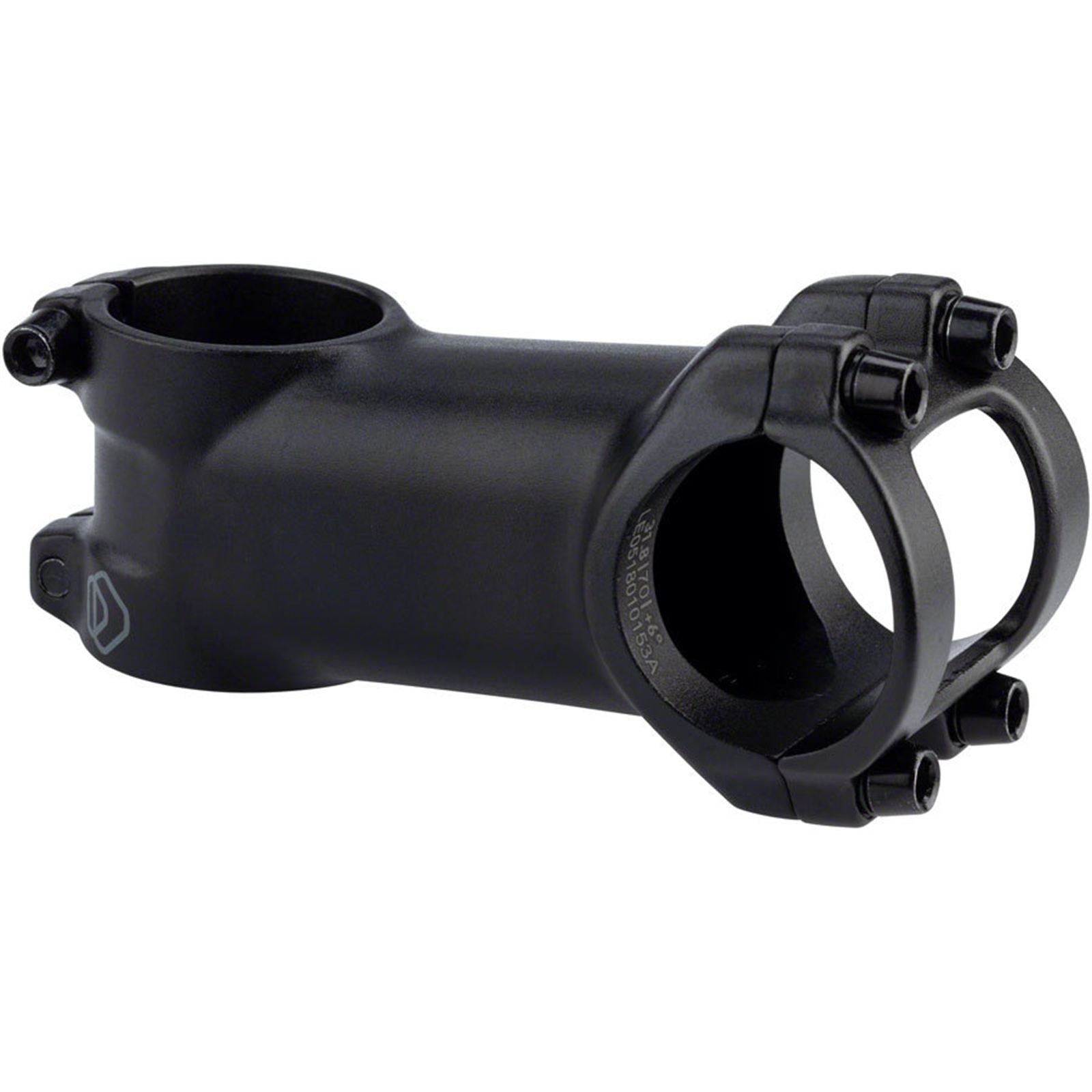 MSW 6 Stem - 70mm, 31.8 Clamp, +/-6, 1 1/8", Aluminum, Black [MPN: DA-205]_1931875