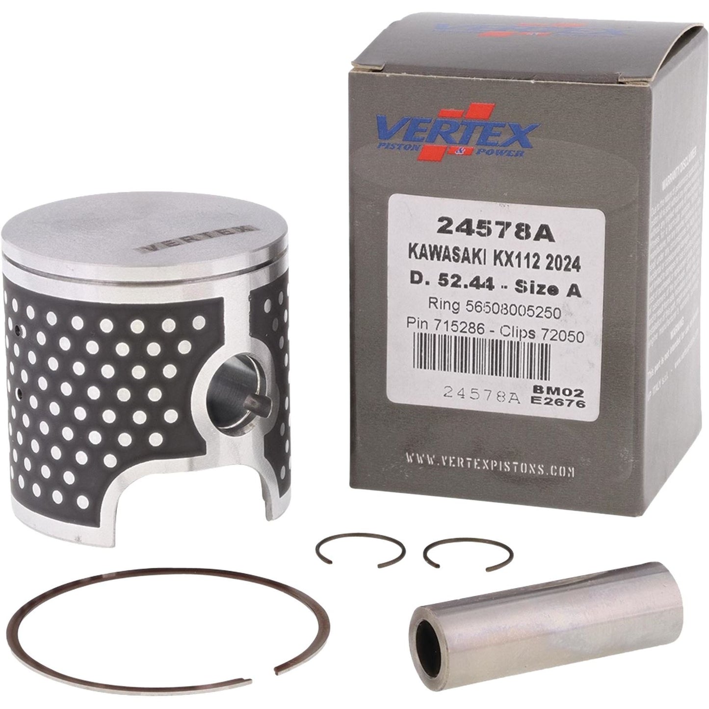Vertex Cast Replica Piston Kit 24578A_1528419