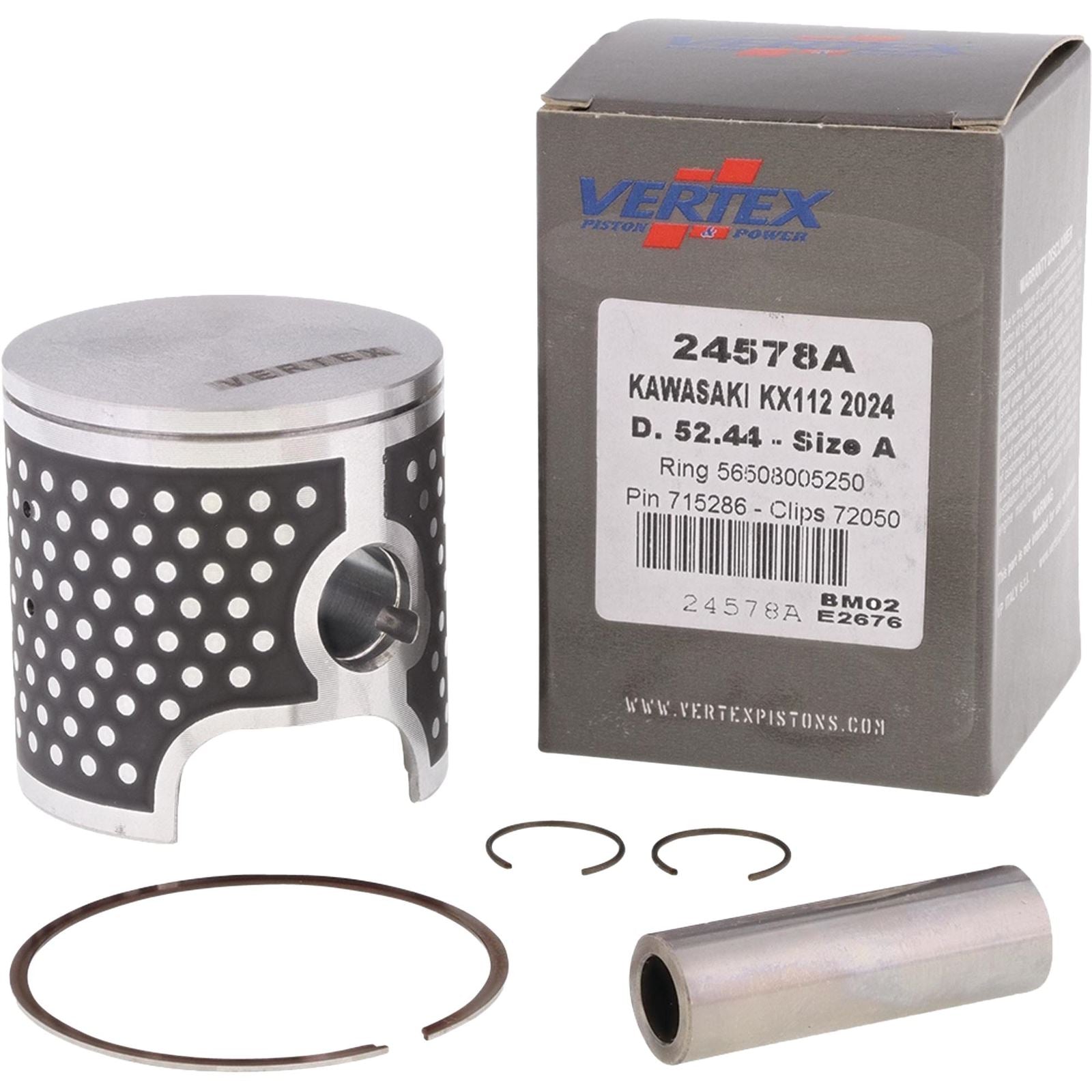 Vertex Cast Replica Piston Kit 24578A_1528419