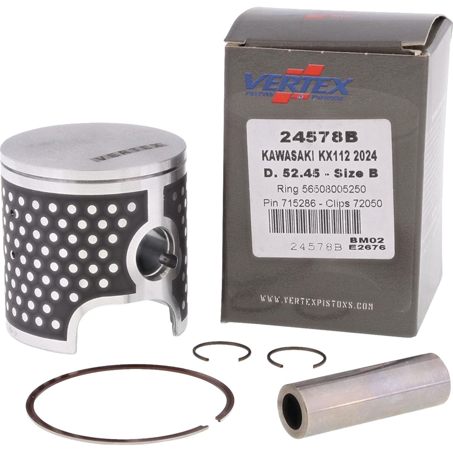 Vertex Cast Replica Piston Kit 24578B_1528414
