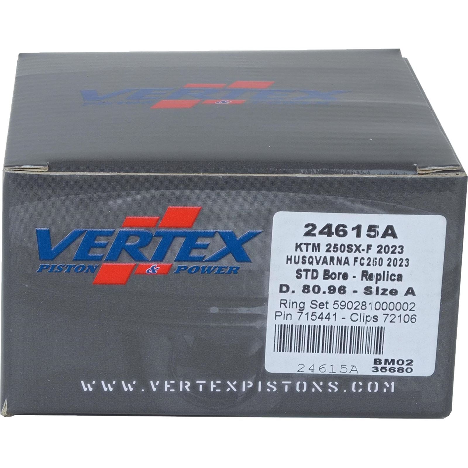 Vertex Forged Replica Piston Kit 24615A_1528441