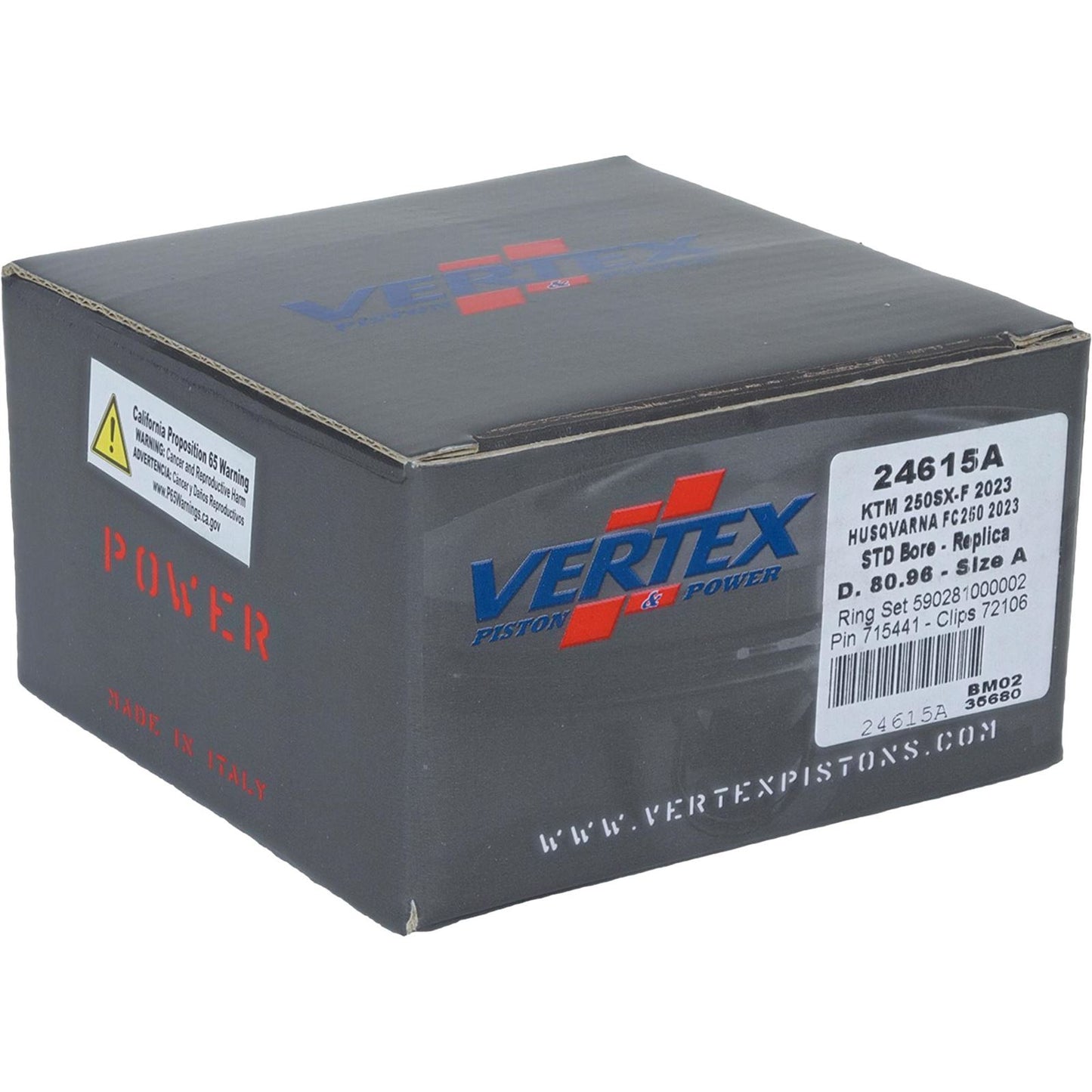 Vertex Forged Replica Piston Kit 24615A_1528440