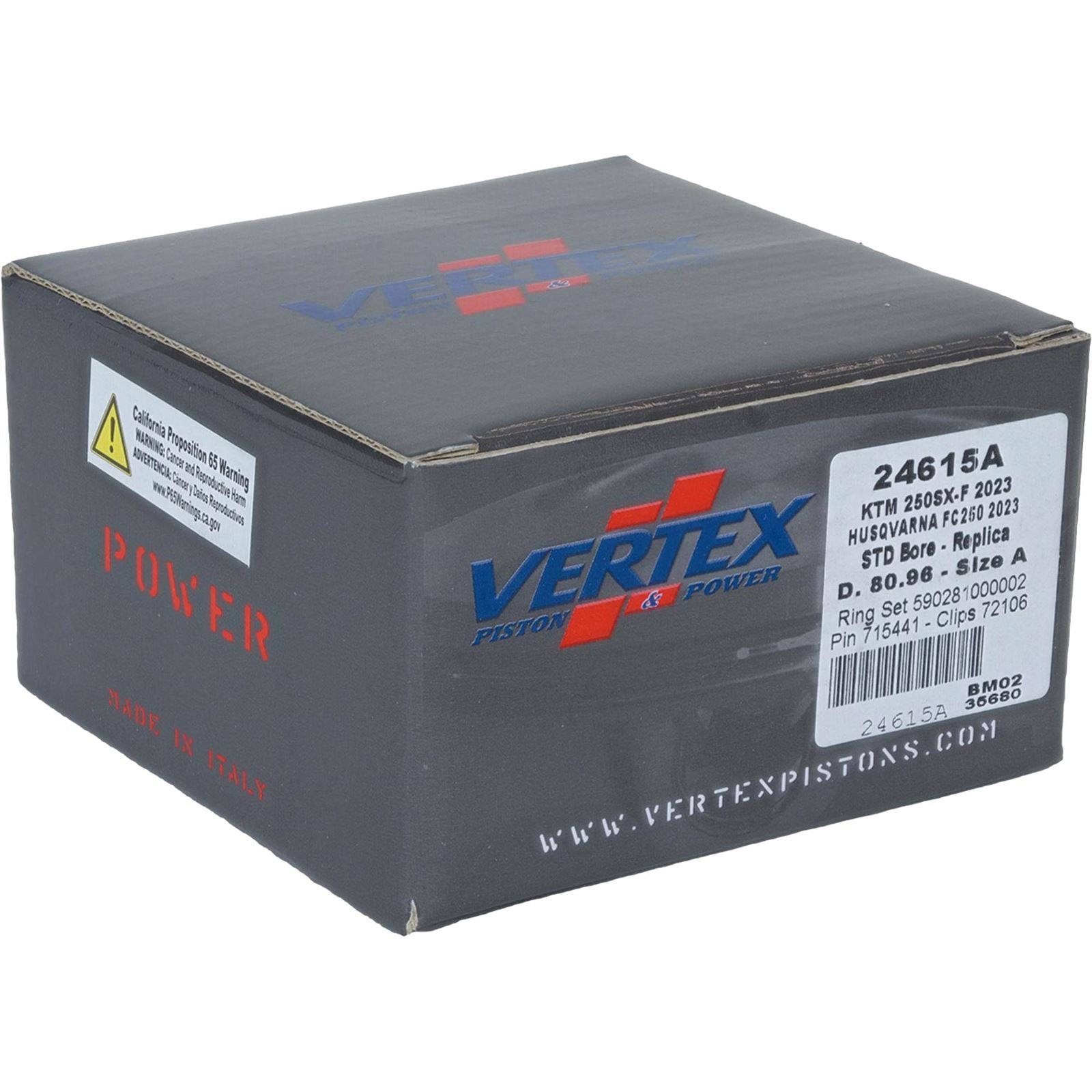 Vertex Forged Replica Piston Kit 24615A_1528440