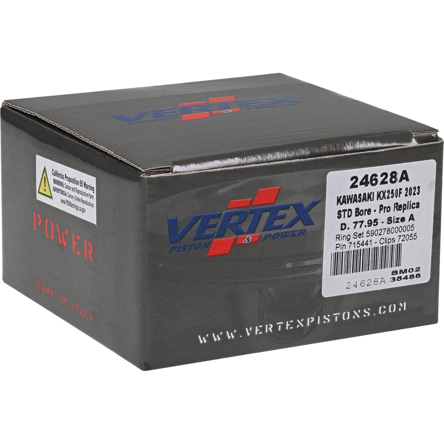 Vertex Forged Replica Piston Kit 24628A_1528459