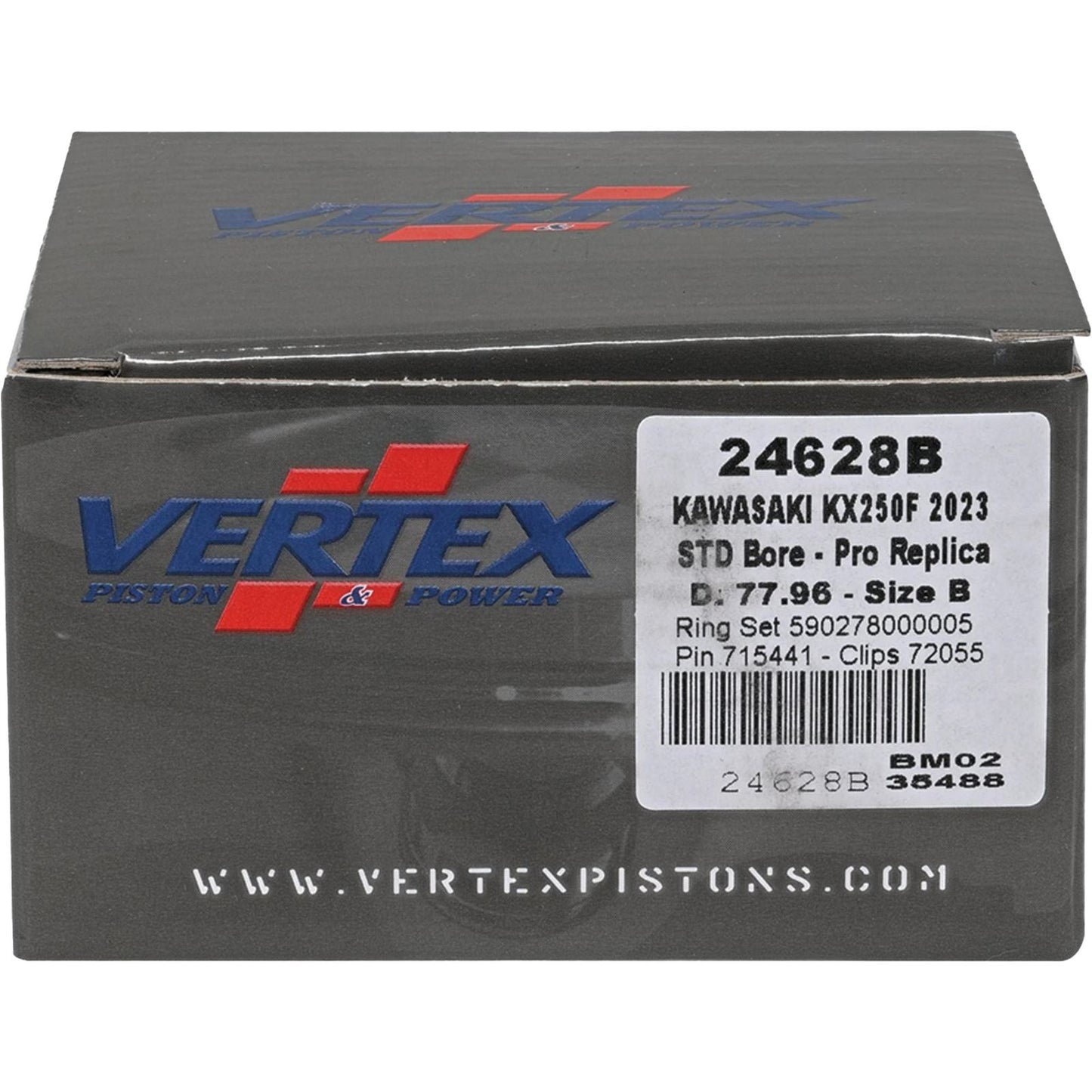 Vertex Forged Replica Piston Kit 24628B_1528456