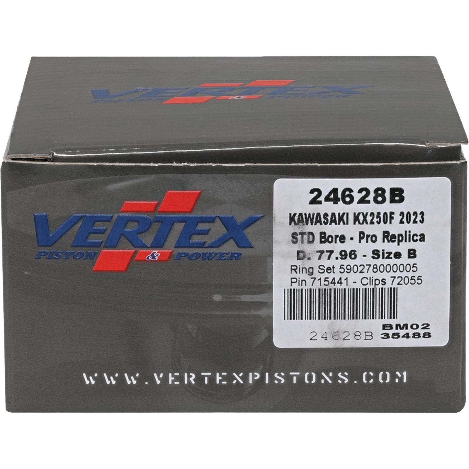 Vertex Forged Replica Piston Kit 24628B_1528456
