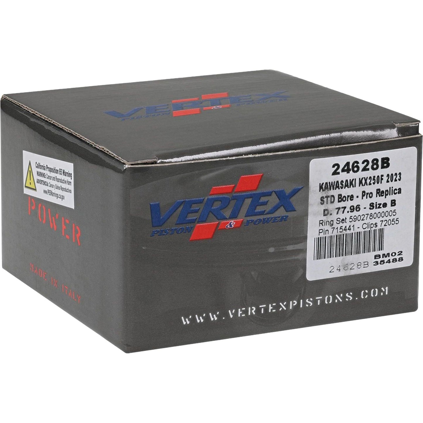 Vertex Forged Replica Piston Kit 24628B_1528454