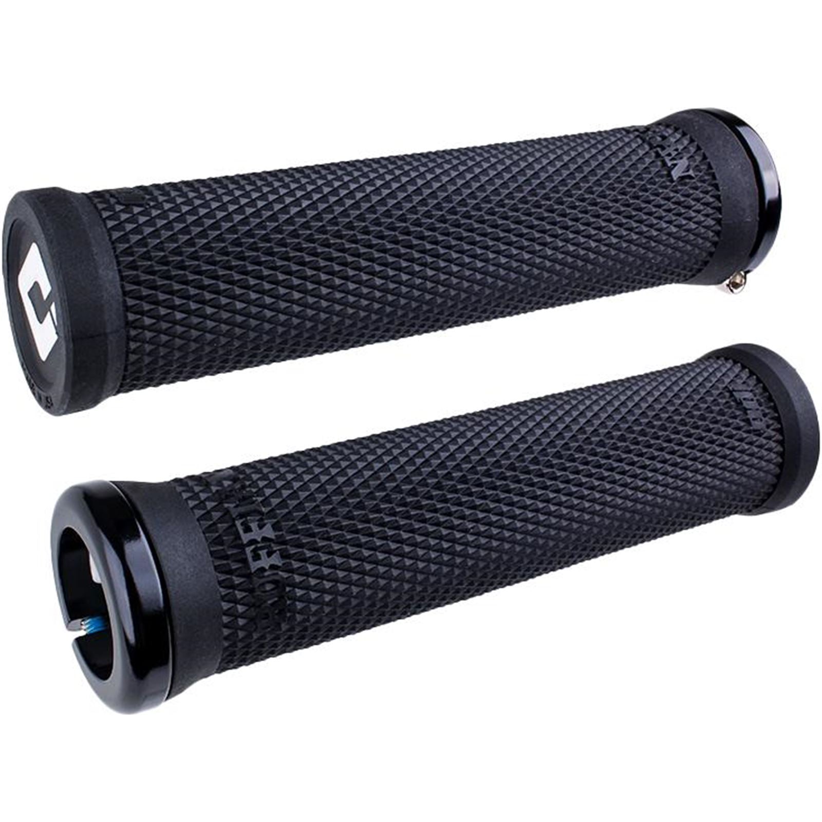ODI Ruffian 2.1 Lock-On Grips - PWC - Black/Black [MPN: L33RFB-B]_1526238