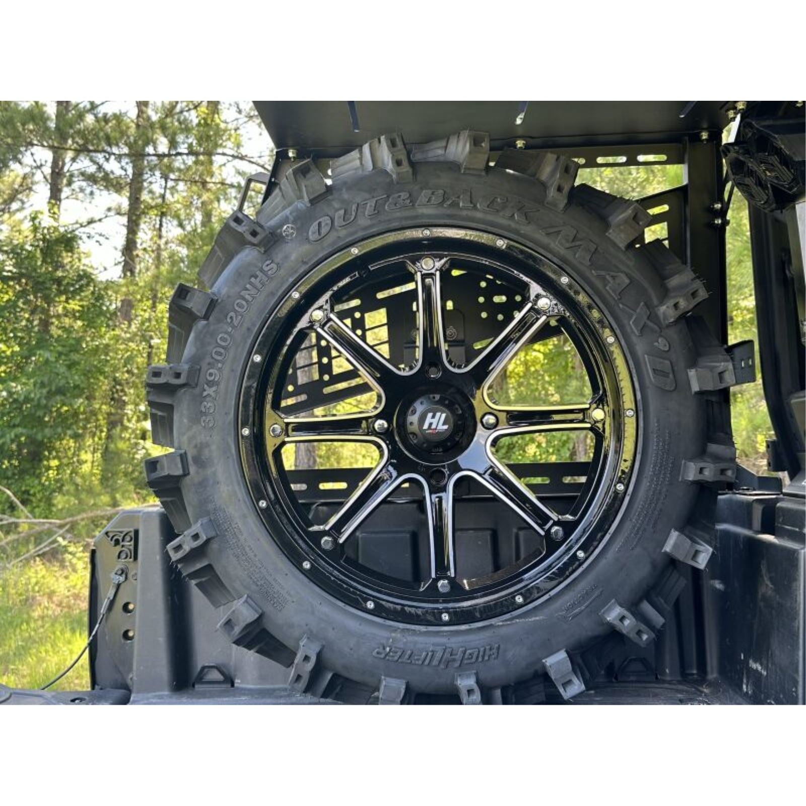 Seizmik Bed Rack Spare Tire Holder 58-08080_1779819