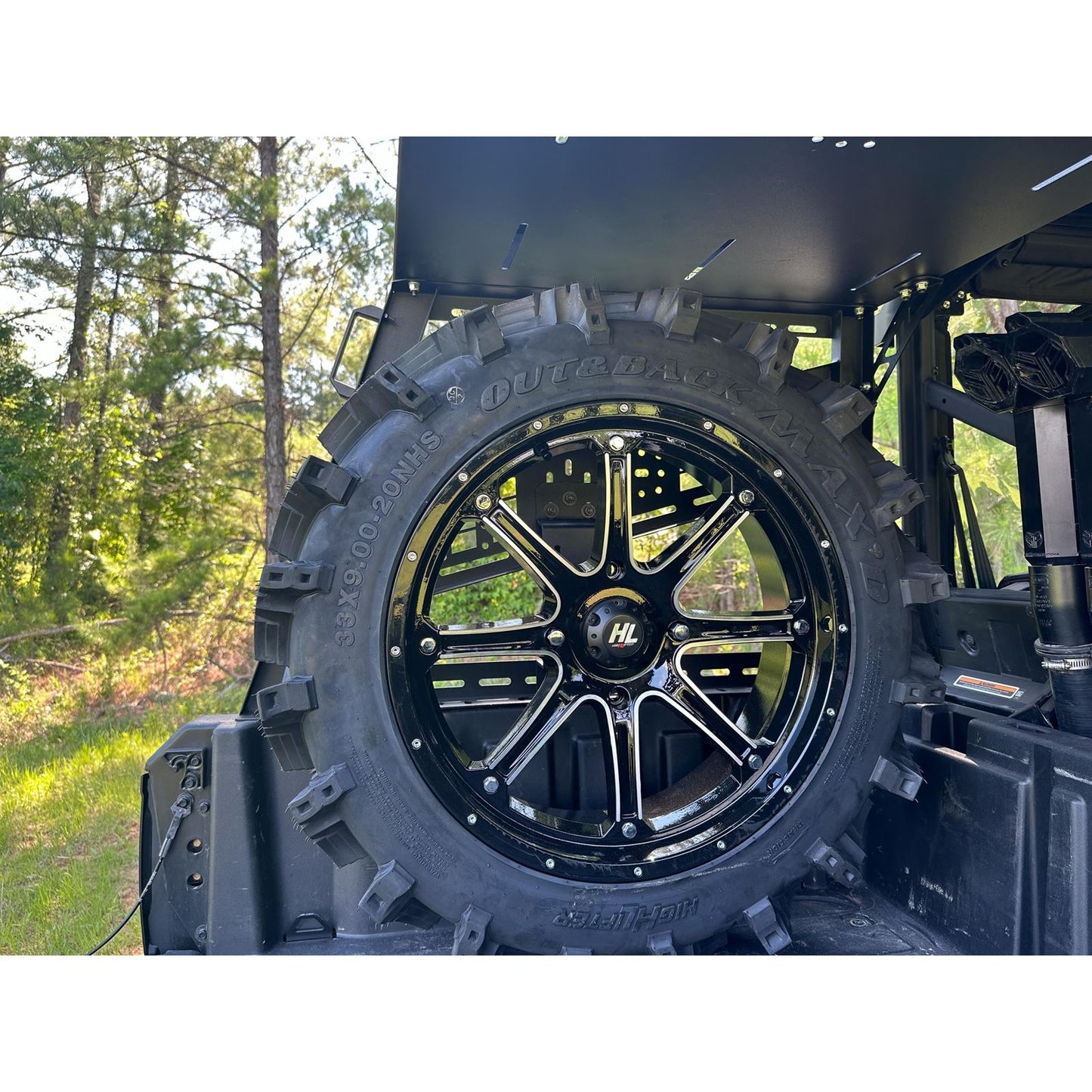 Seizmik Bed Rack Spare Tire Holder 58-08080_1526155