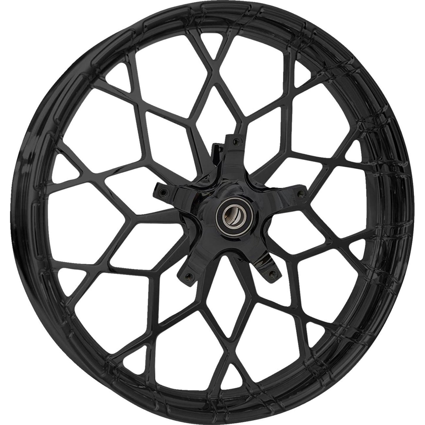 RC Components Wheel for Stock Rotor - Phenom - Front - Black - 21x3.5 [MPN: 0321350-135B257-21AB]_1534410