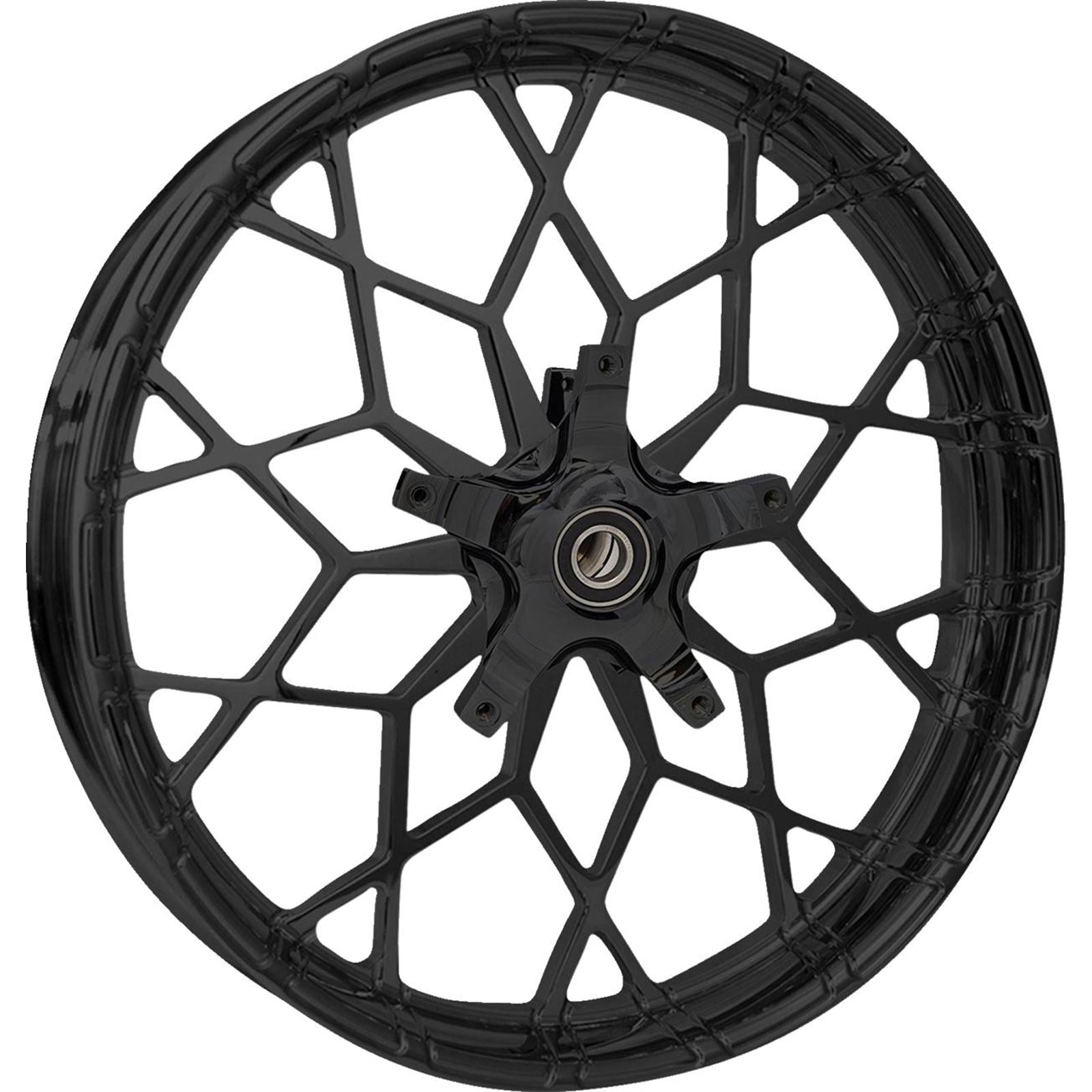 RC Components Wheel for Stock Rotor - Phenom - Front - Black - 21x3.5 [MPN: 0321350-135B257-21AB]_1534410
