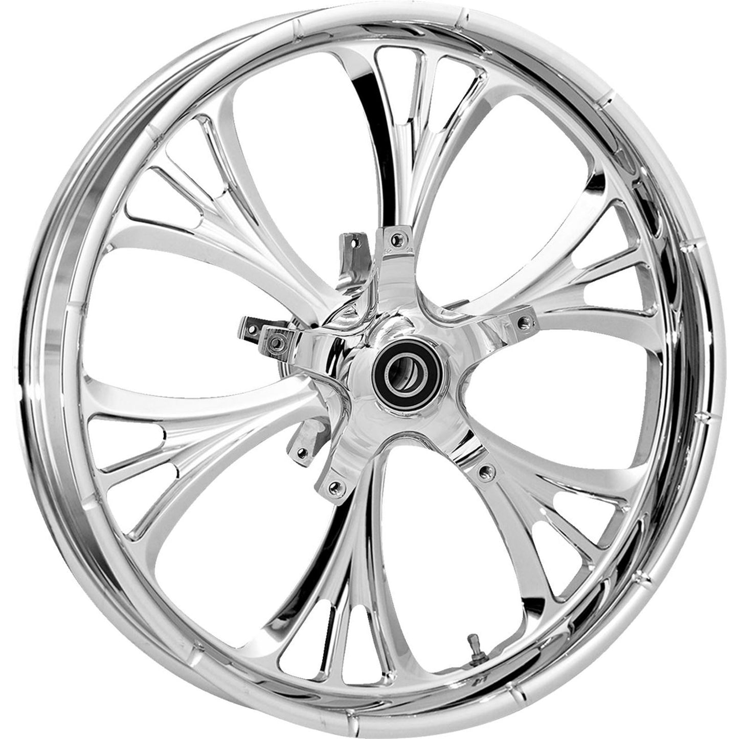 RC Components Wheel for Stock Rotor - Majestic - Front - Chrome - 21x3.5 [MPN: 0321350-102C25-21AC]_1534409