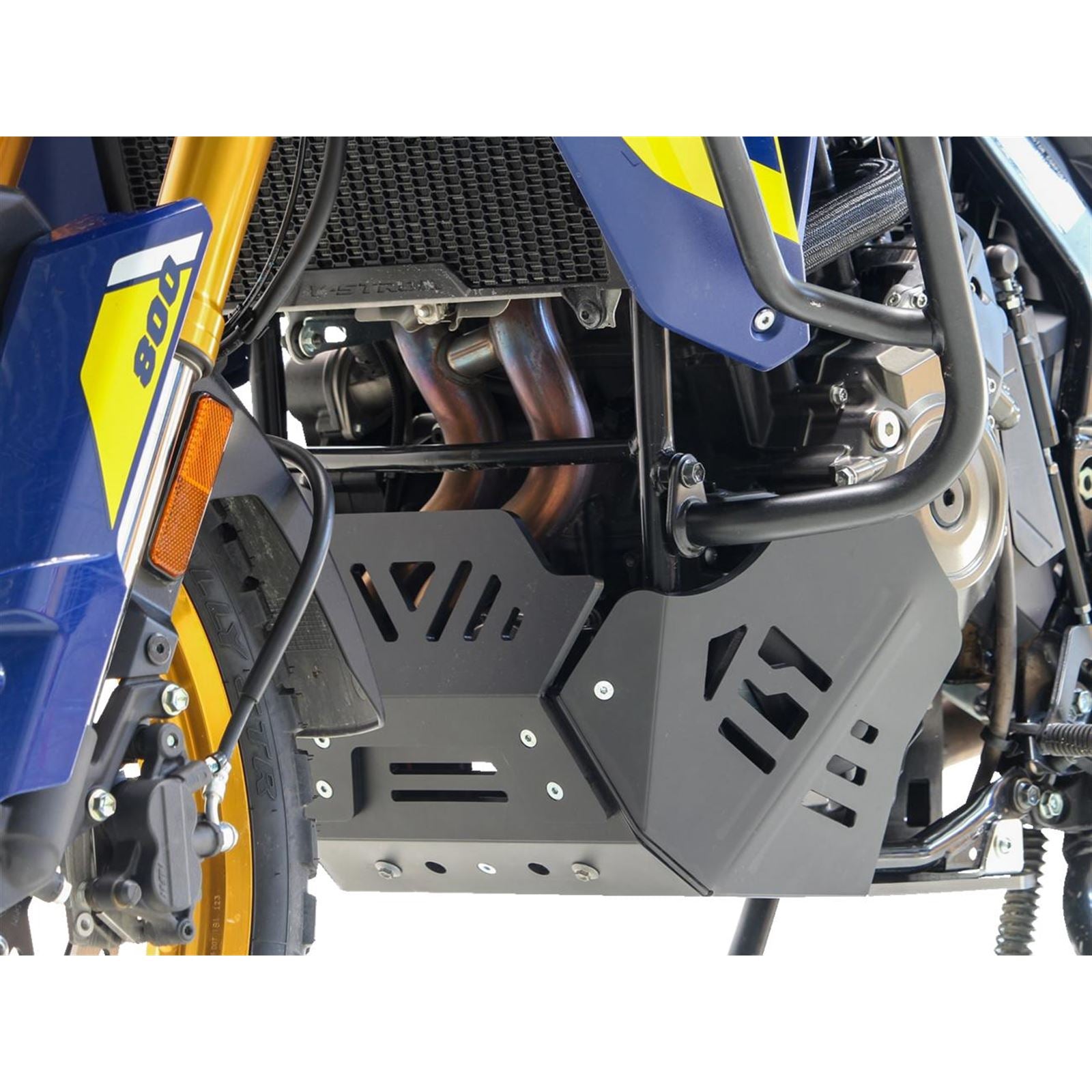 Moose Offroad Skid Plate - Black - for Gas Gas | Husqvarna | KTM PX1745_1528451