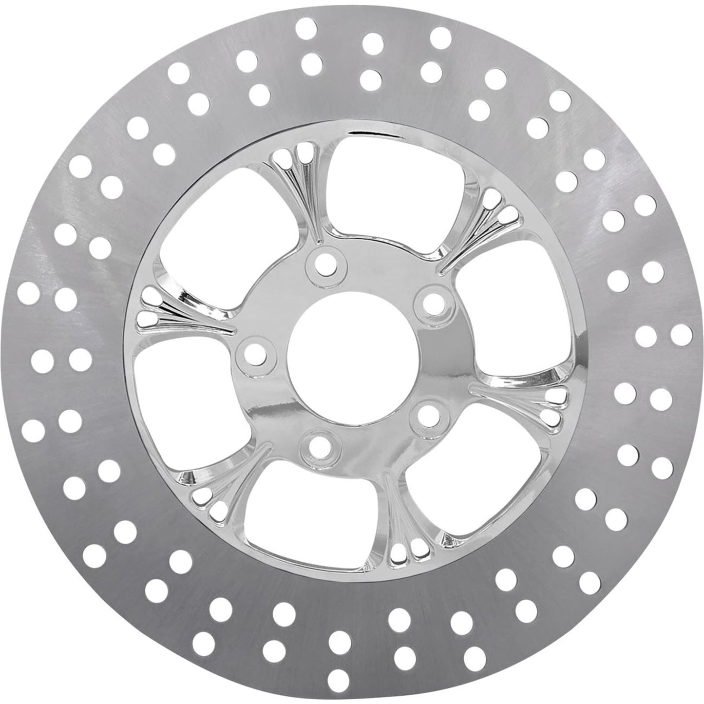 RC Components Floating Brake Rotor - Front Left Majestic - 320 mm Chrome [MPN: ZSSCOG320A-102C-LF2K]_1709832