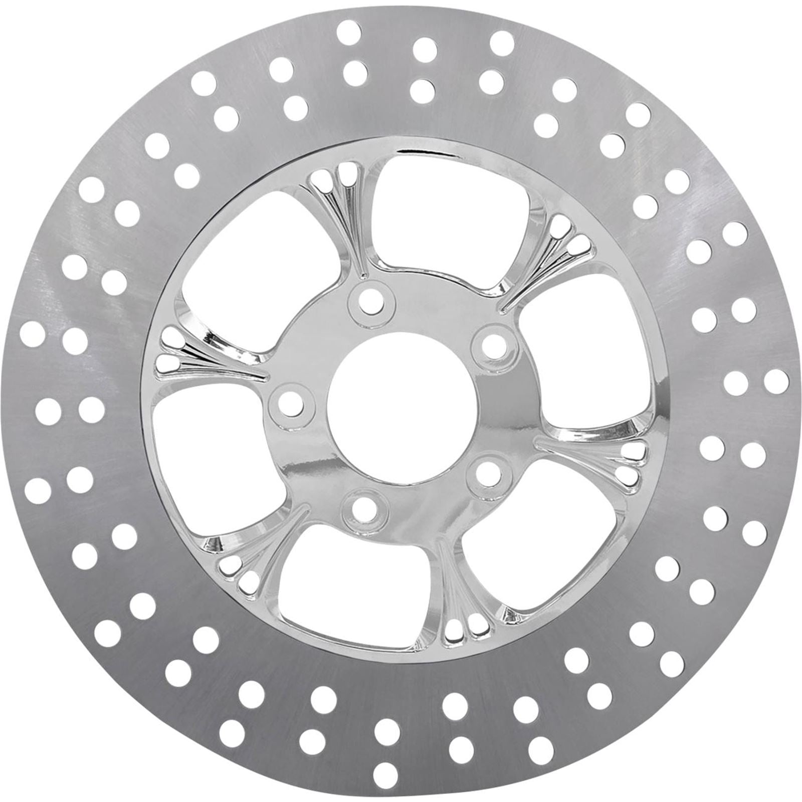 RC Components Floating Brake Rotor - Front Left Majestic - 320 mm Chrome [MPN: ZSSCOG320A-102C-LF2K]_1709832