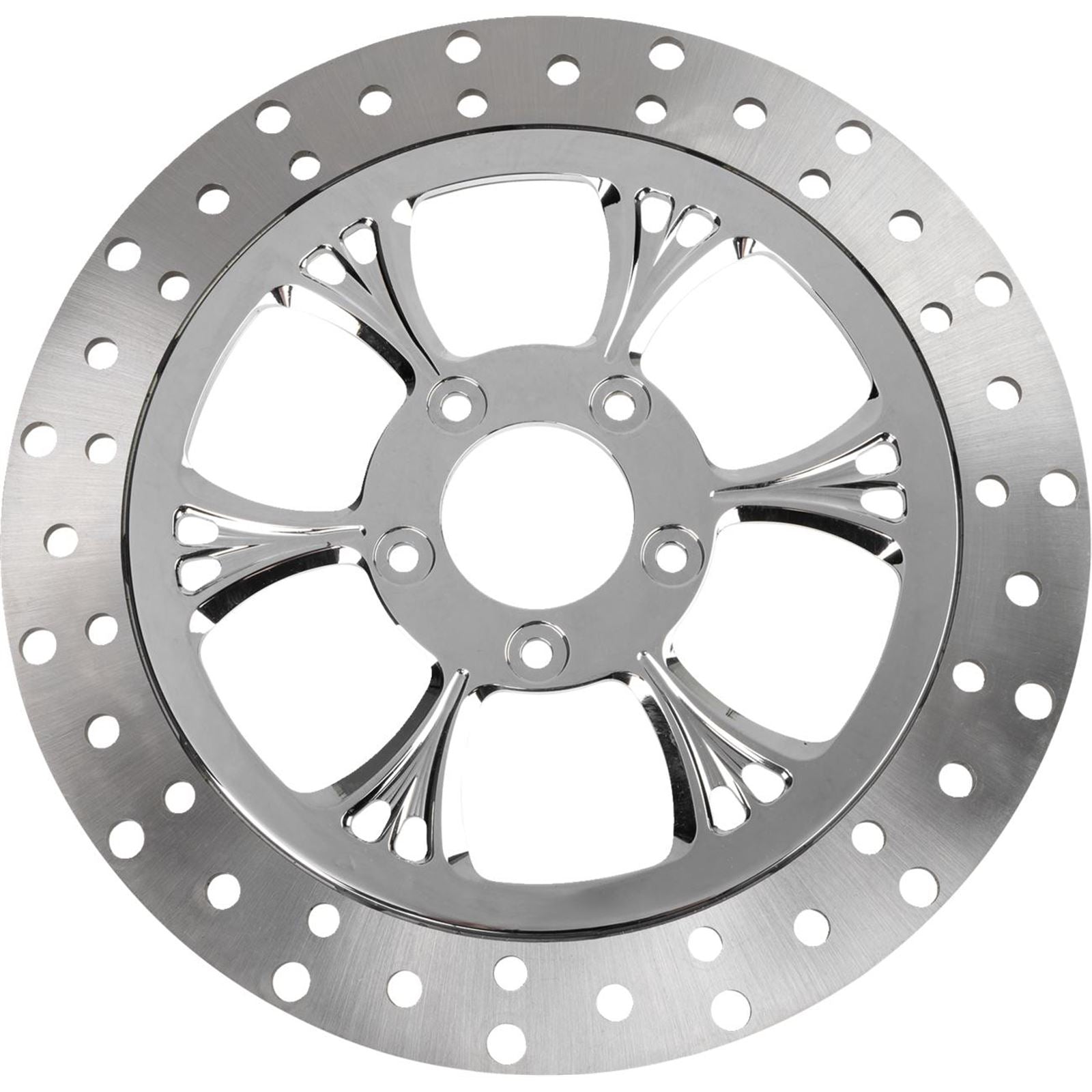 RC Components Floating Brake Rotor - Front Right Majestic - 320 mm Chrome [MPN: ZSSCOG320A-102C-RF2K]_1709982