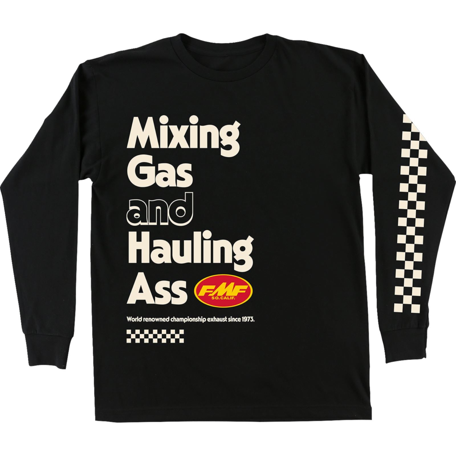 FMF Racing World Famous Long-Sleeve T-Shirt - Black_1525466