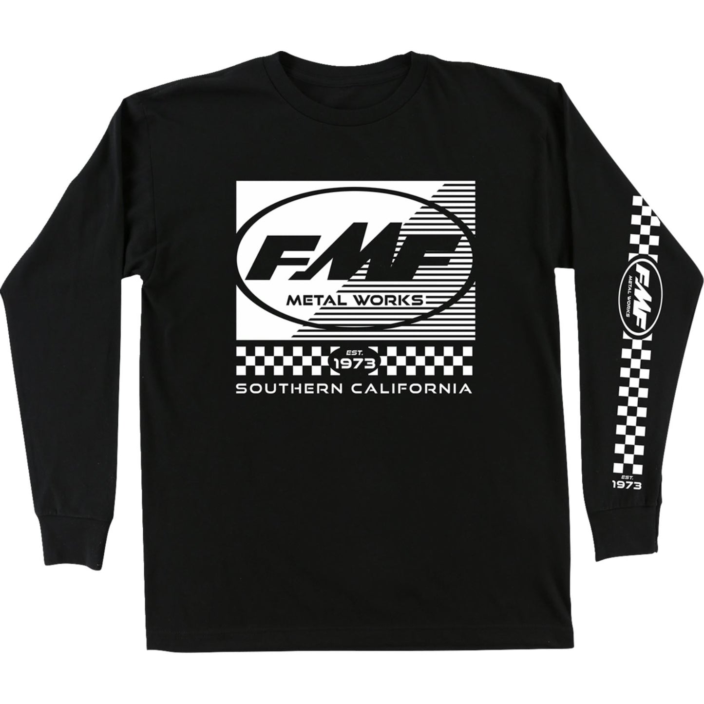 FMF Racing Metal Works Long-Sleeve T-Shirt - Black_1525502