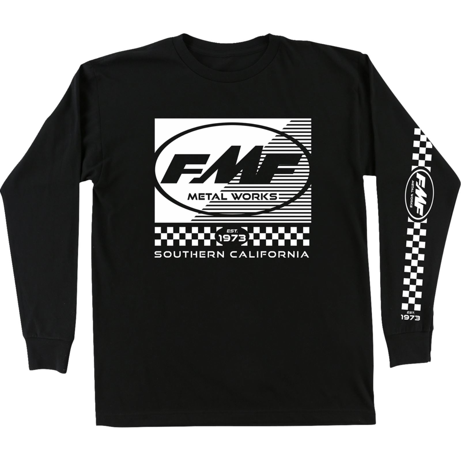FMF Racing Metal Works Long-Sleeve T-Shirt - Black_1525502