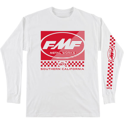 FMF Racing Metal Works Long-Sleeve T-Shirt - White_1525507
