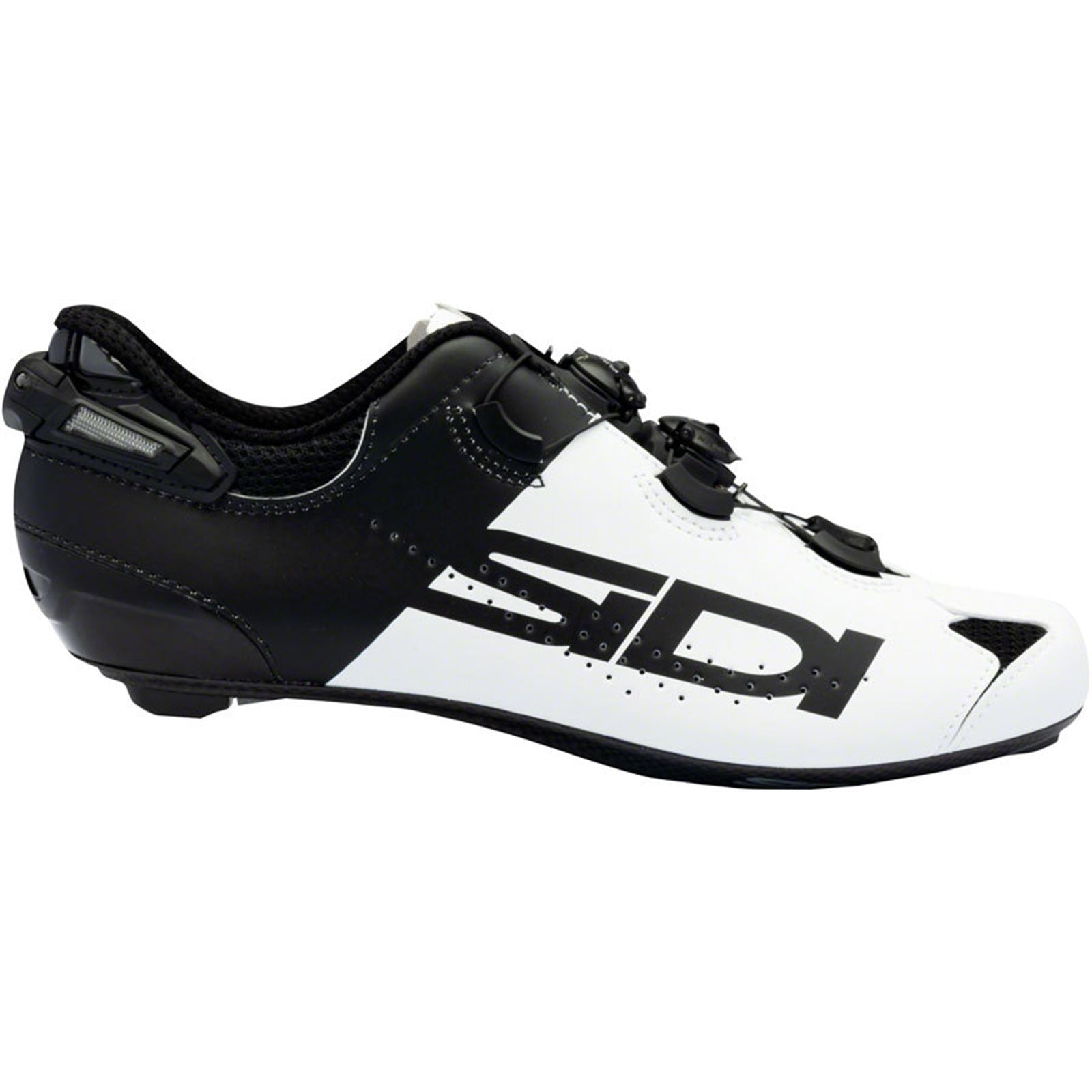 Sidi - Bicycle Shot 2S Pro Road Men's Shoes - White/Black, 42.5 [MPN: 000MCSHOT2SPROWHTBLK42.5]_1931336