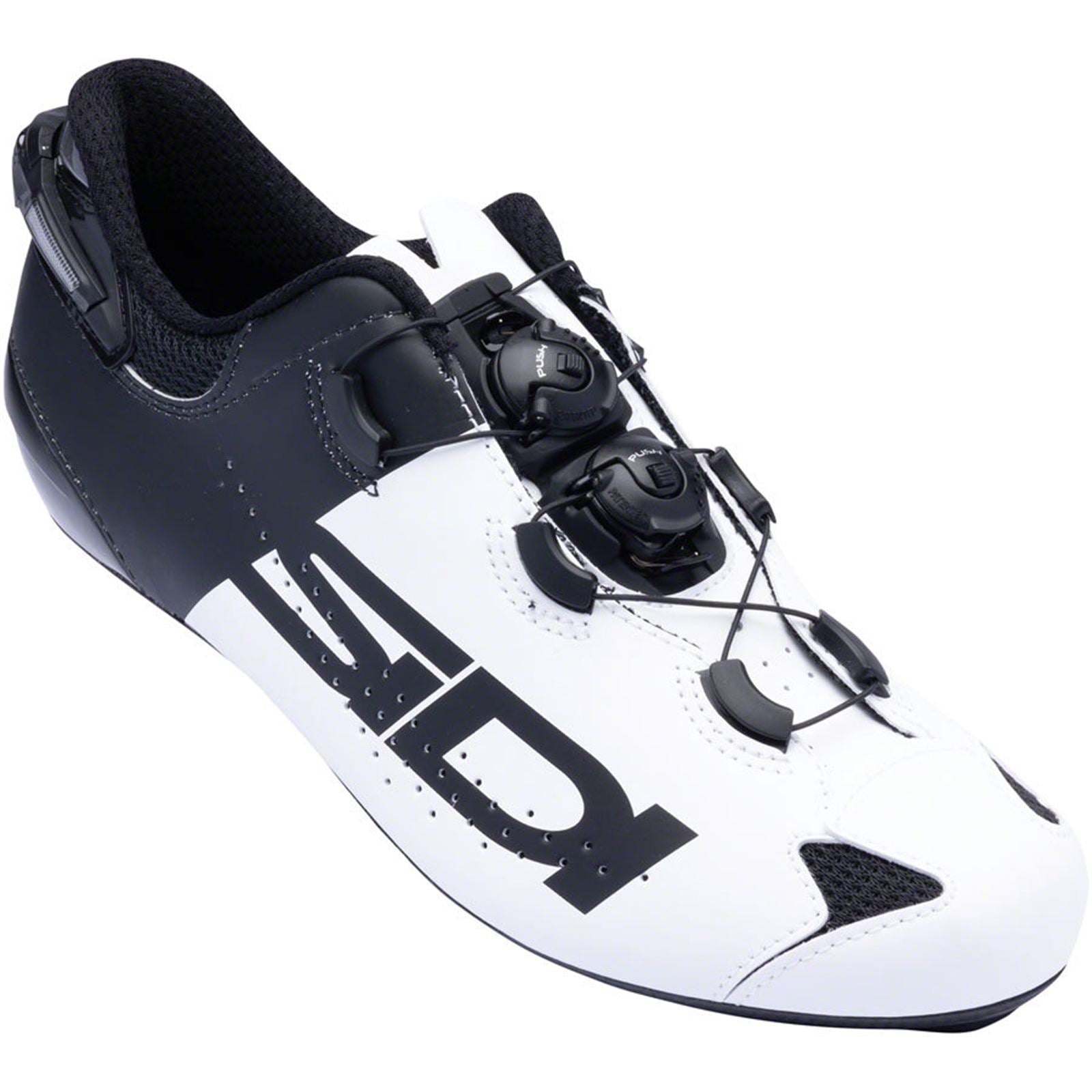Sidi - Bicycle Shot 2S Pro Road Men's Shoes - White/Black, 42.5 [MPN: 000MCSHOT2SPROWHTBLK42.5]_1931313