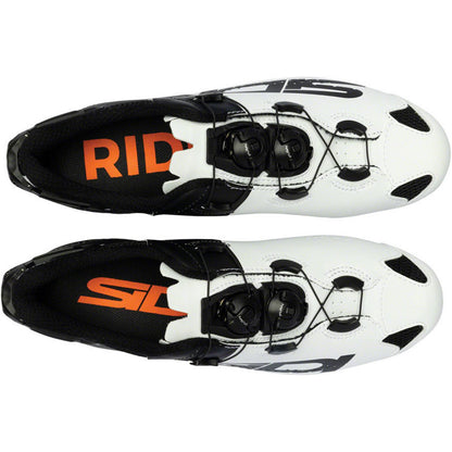 Sidi - Bicycle Shot 2S Pro Road Men's Shoes - White/Black, 42.5 [MPN: 000MCSHOT2SPROWHTBLK42.5]_1931314