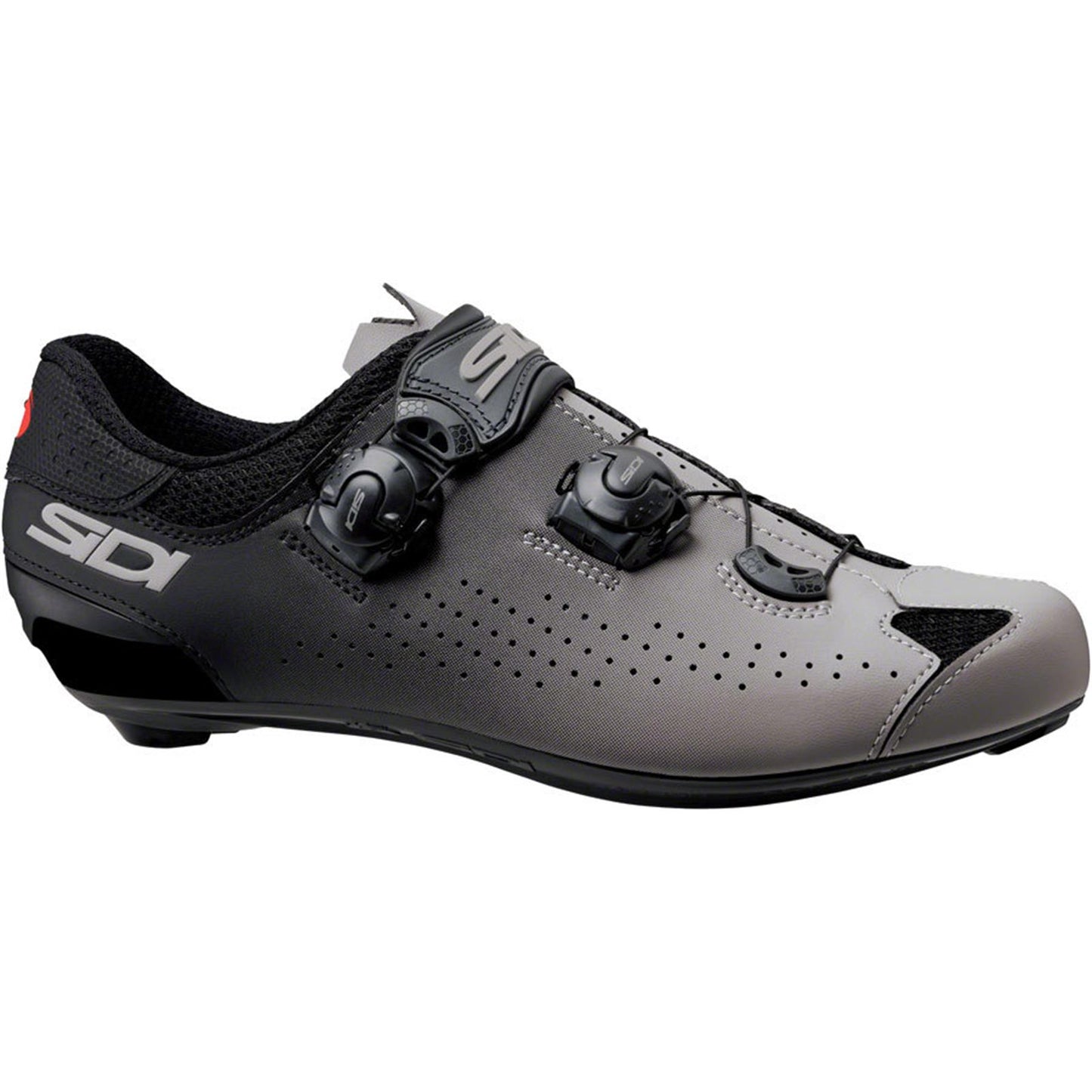 Sidi - Bicycle Genius 10 Road Men's Shoes - White/Black, 42 [MPN: 000MCGENIUS10GRNE42]_1931355