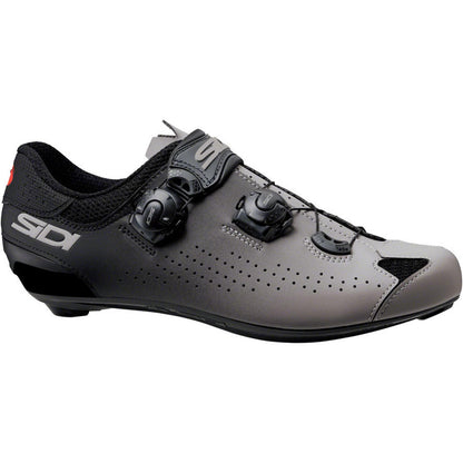 Sidi - Bicycle Genius 10 Road Men's Shoes - White/Black, 47 [MPN: 000MCGENIUS10GRNE47]_1931357