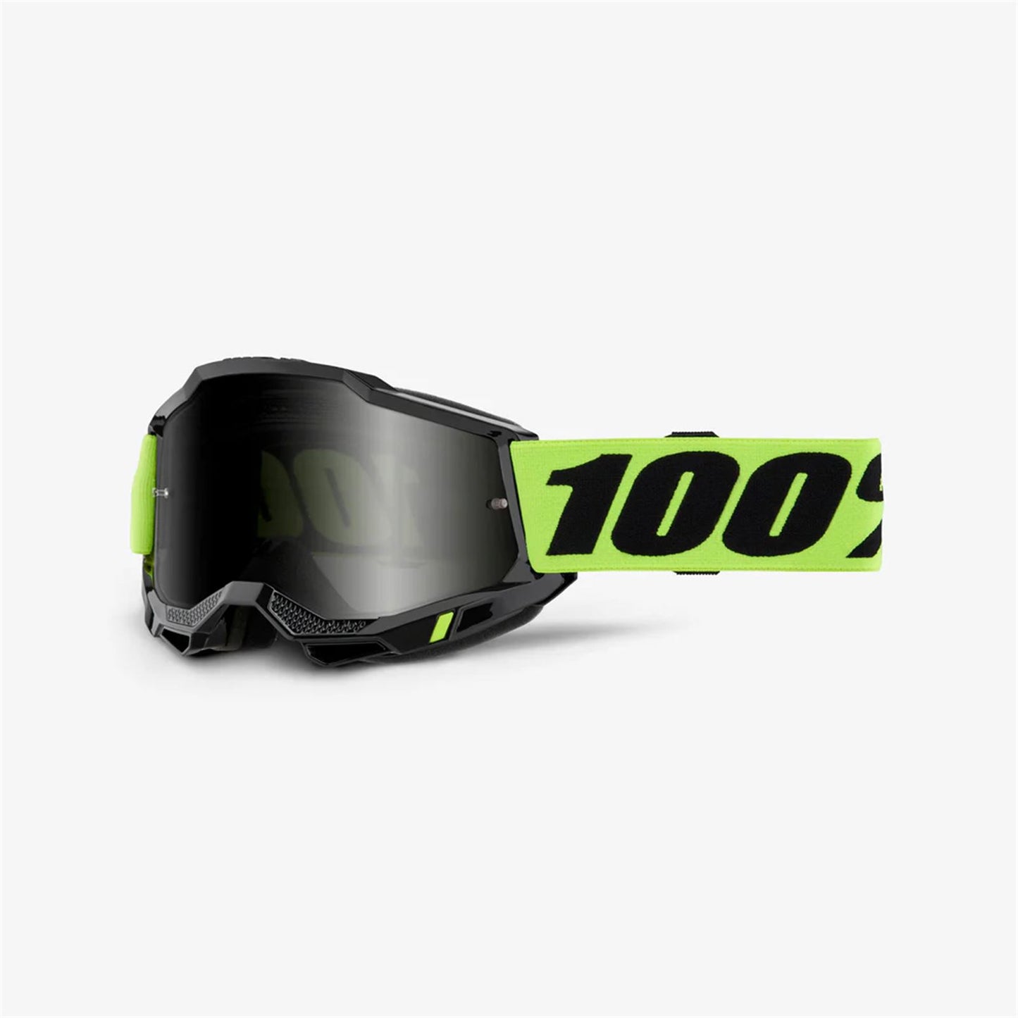 100% Accuri 2 Sand Goggles - Neon Yellow - Smoke Lens [MPN: 50020-00008]_1533889