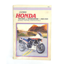 Clymer Repair Manual for Honda 700-1000cc Interceptor 1983-1985 OPEN BOX [MPN: 0892875194]_1526329