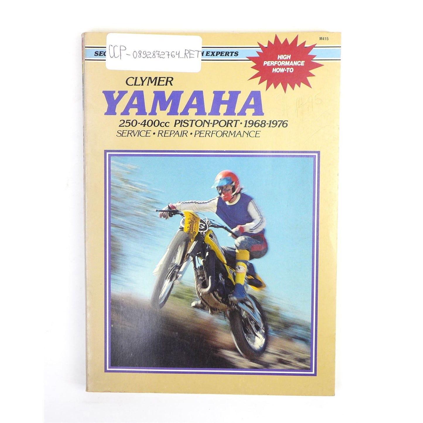 Clymer Repair Manual for Yamaha 250-400cc Piston-Port 1968-1976 OPEN BOX [MPN: 0892872764]_1526353