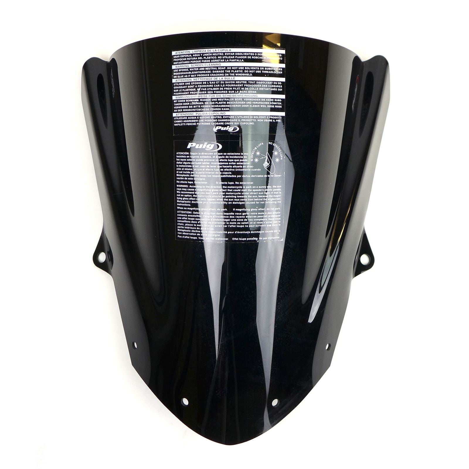 Puig Windscreen Racing - For Kawasaki - Black OPEN BOX 3177N_1526798