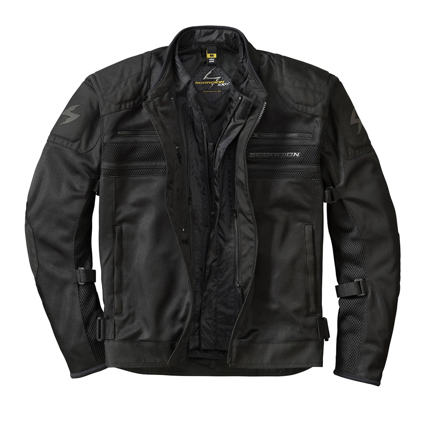 ScorpionEXO Men's Vortex Air Mesh Jacket - Black - X-Large OPEN BOX [MPN: 14611-6]_2104772
