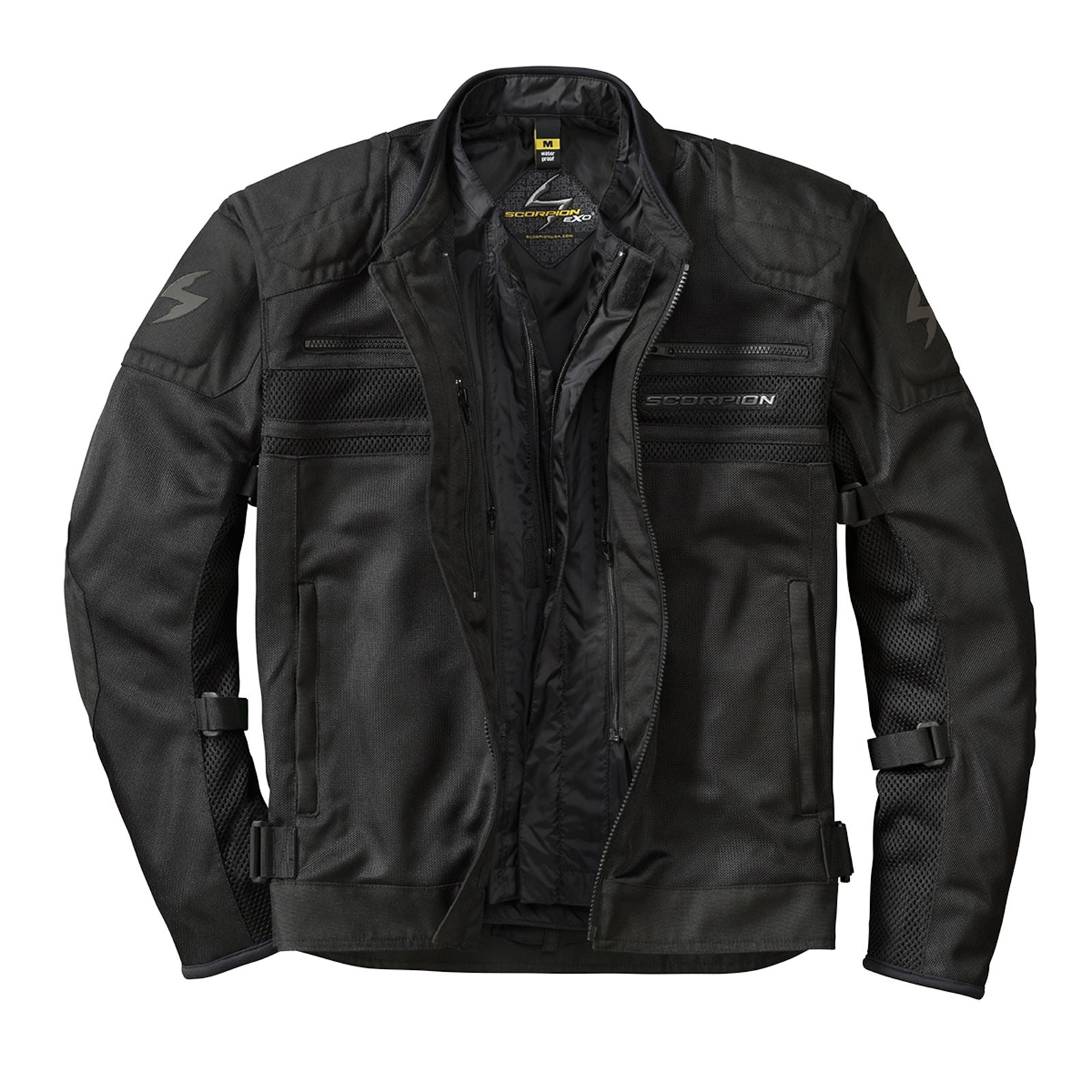 ScorpionEXO Men's Vortex Air Mesh Jacket - Black - X-Large OPEN BOX [MPN: 14611-6]_2104772
