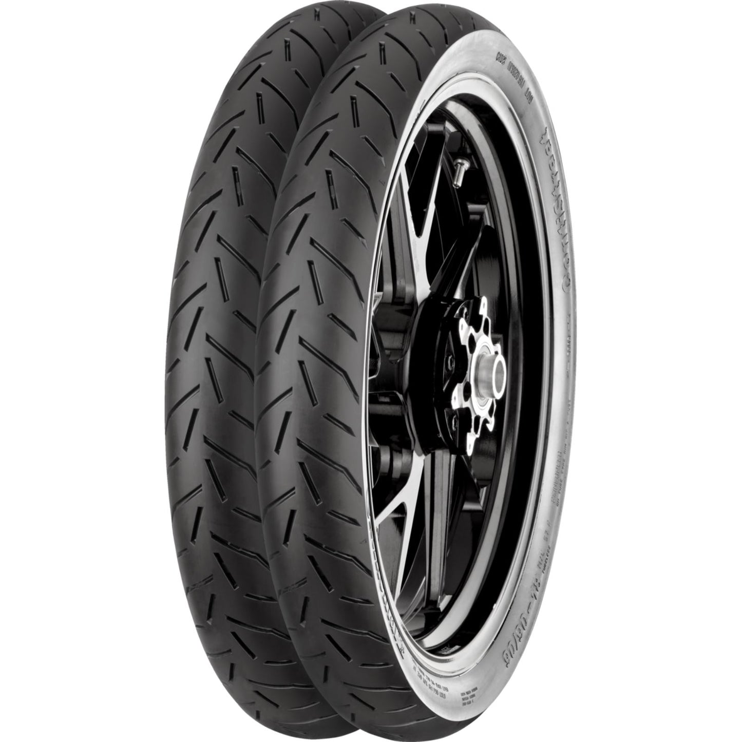 Continental Tire - Powersports Tire - ContiStreet - Rear - 90/90-18 - 57P 02403970000_1526386