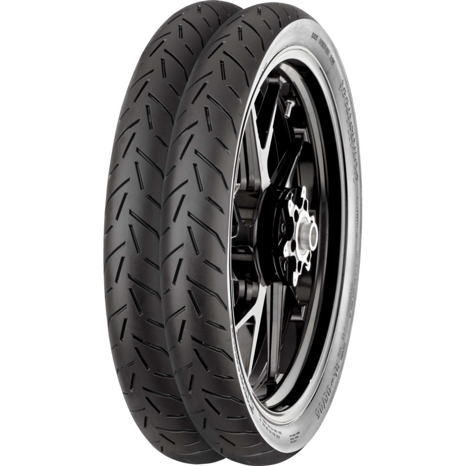 Continental Tire - Powersports Tire - ContiStreet - Rear - 90/90-18 - 57P 02403970000_1526386