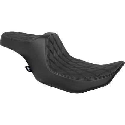 Drag Specialties Predator III Seat - Double Diamond - Black for FLT/FLH '23-'24 [MPN: 0801-1918]_1526455