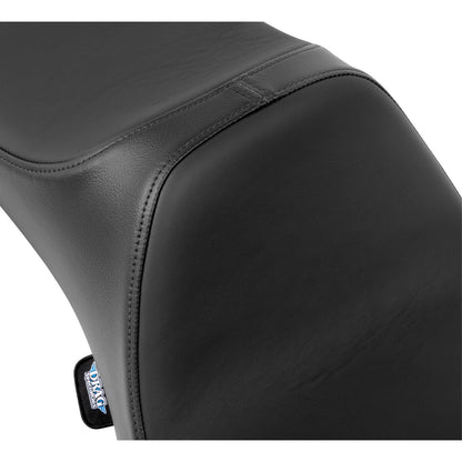 Drag Specialties Predator III Seat Smooth/Black Solar Leather for FLH/FLT '08-'24 [MPN: 0801-1926]_1526470