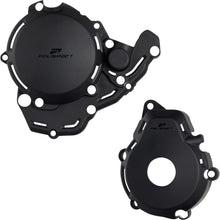 Polisport Engine Cover Protection Kit fits Gas Gas/Husqvarna/KTM - Black [MPN: 91376]_2113835