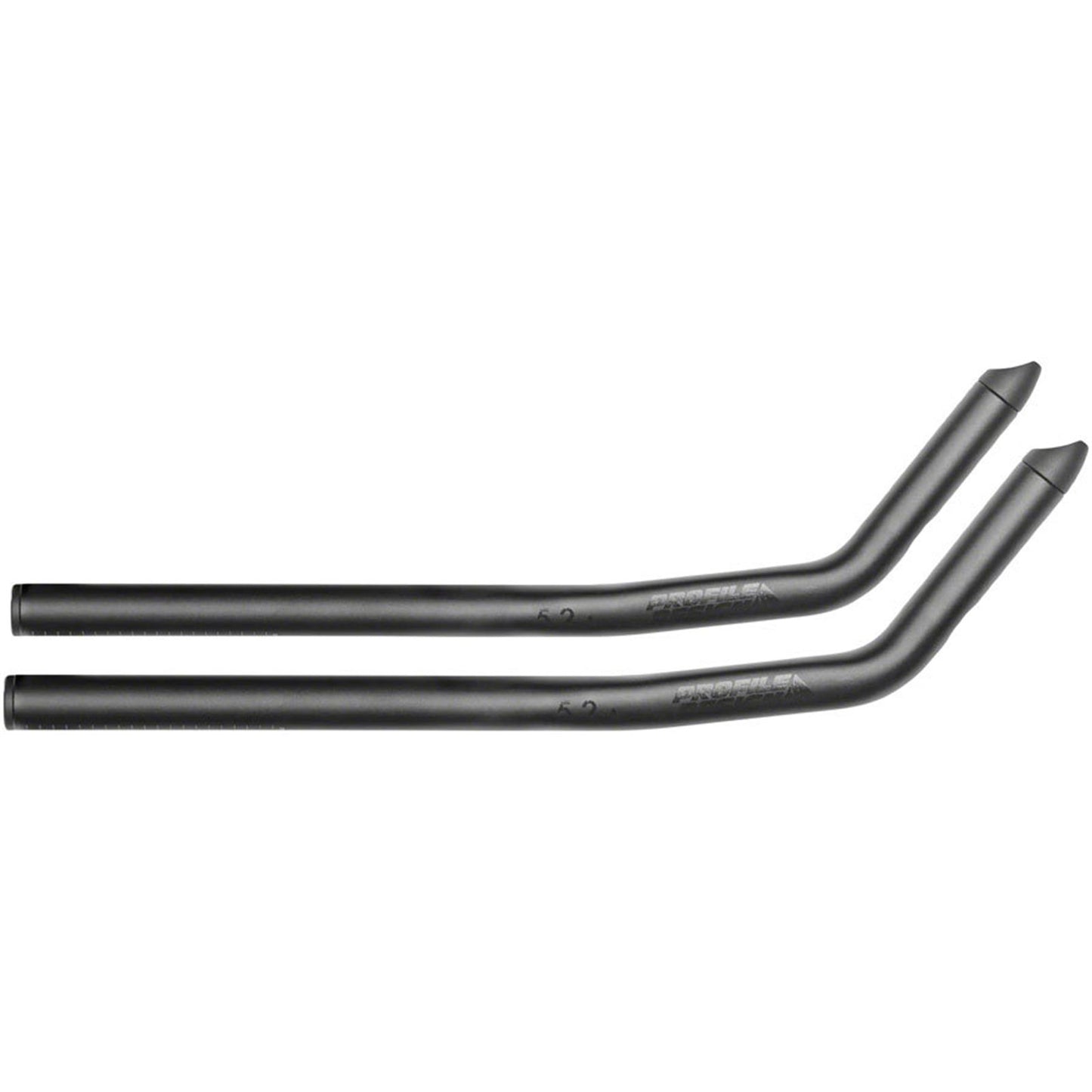 Profile Design 52a Aluminum Aerobar Extensions - Aluminum - 400mm - Black [MPN: AC52EXT400]_1924136