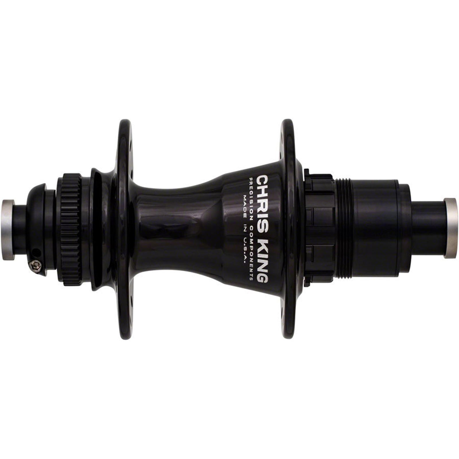 Chris King R45D Rear Hub - 12 x 142mm, Center-Lock, XDR, Black, 32H [MPN: GAB1CA4]_1925028