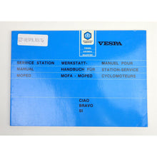 Motomentum Vespa Service Station Manual OPEN BOX VESPA_1526881