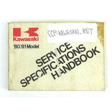 Motomentum Service Specifications Handbook for Kawasaki - Model '80.'81 OPEN BOX KAWASAKI_1526864