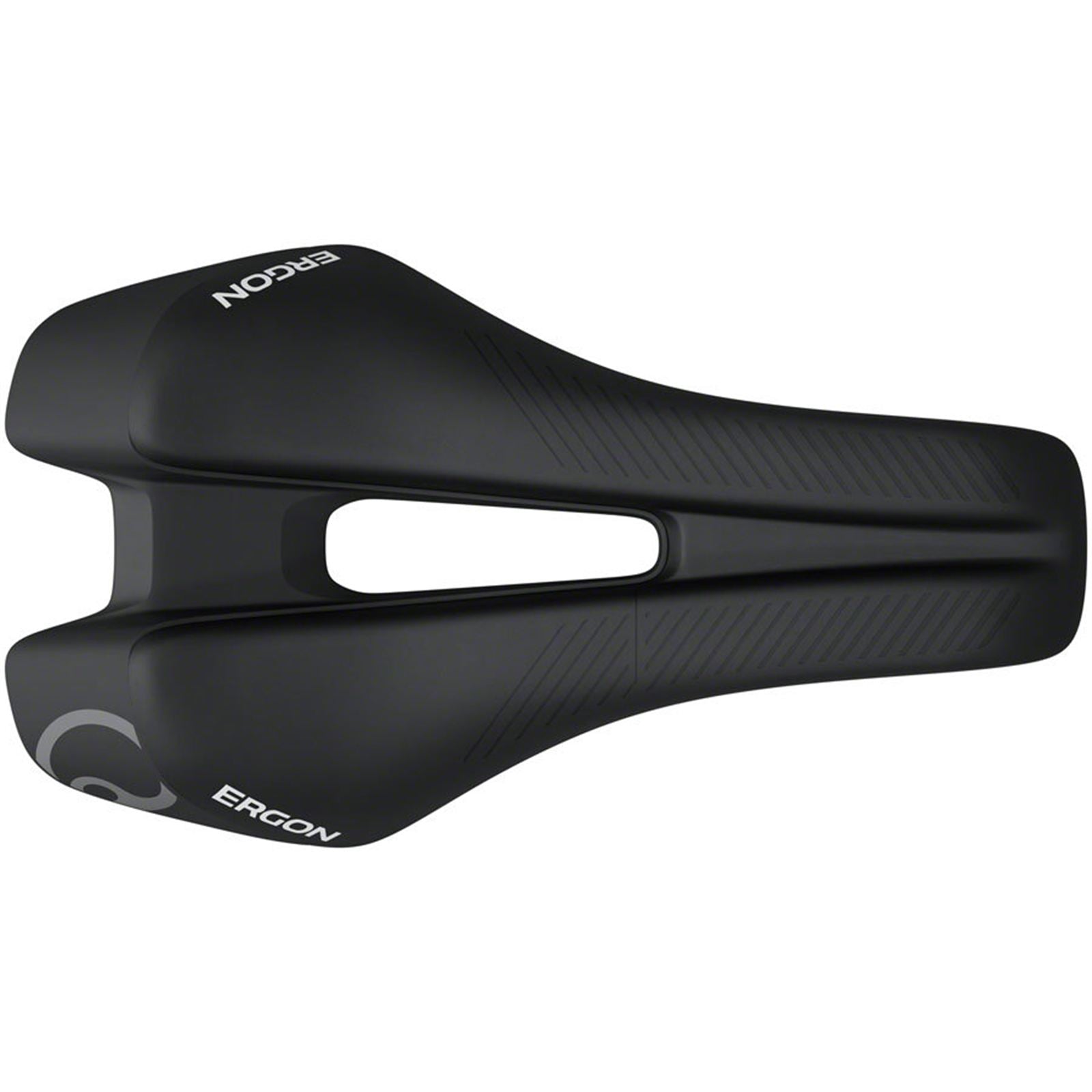 Ergon SR Triathlon Saddle - Men's - Black - Front [MPN: 44063200]_1926791