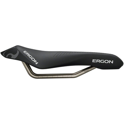 Ergon SR Triathlon Saddle - Men's - Black - Front [MPN: 44063200]_1926792